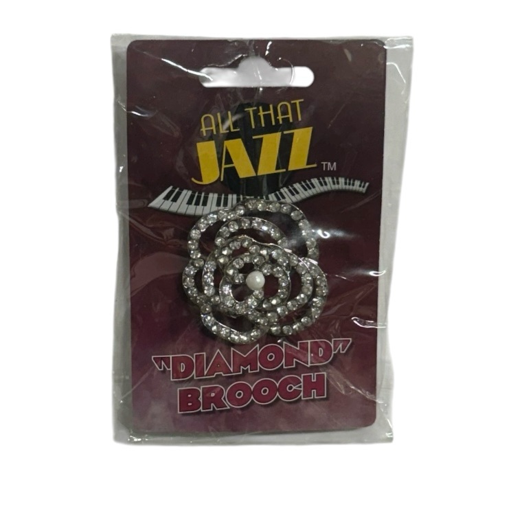 Rubie’s All That Jazz “Diamond” Style Brooch Brand New In Perfect Condition!